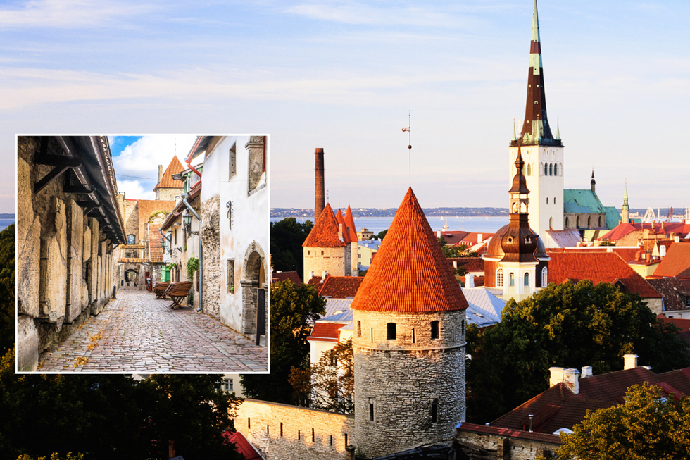 Old Town in Estonia
