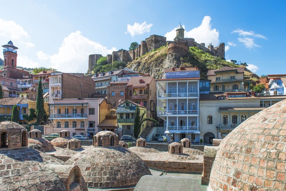 Old Town in Tbilisi City, Georgia