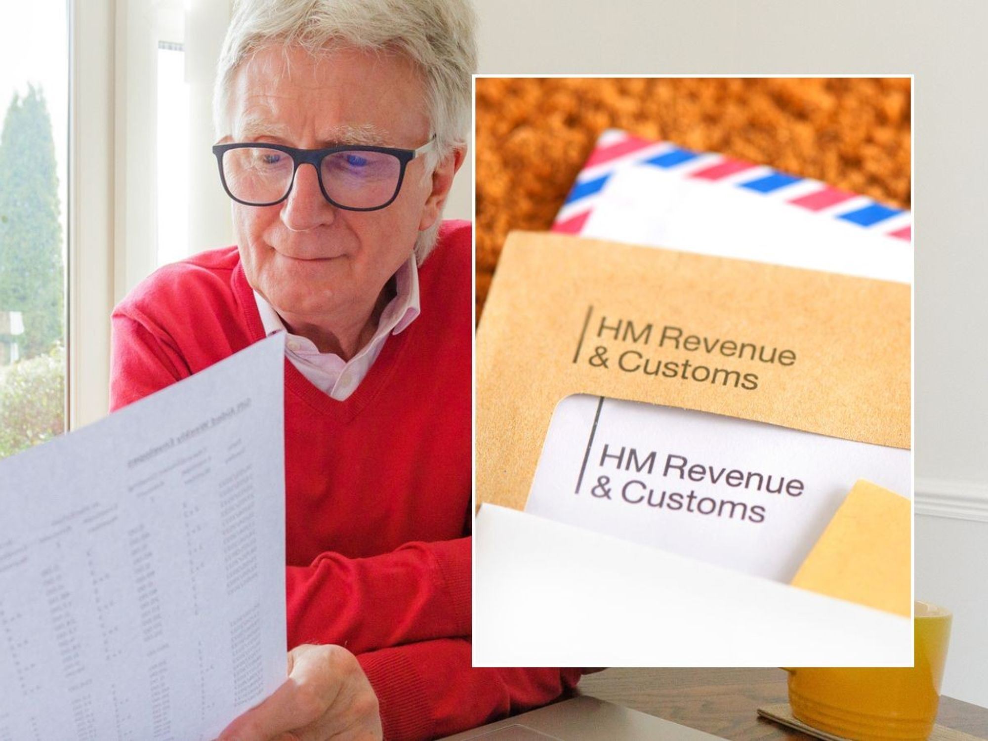 Older couple and HMRC letter