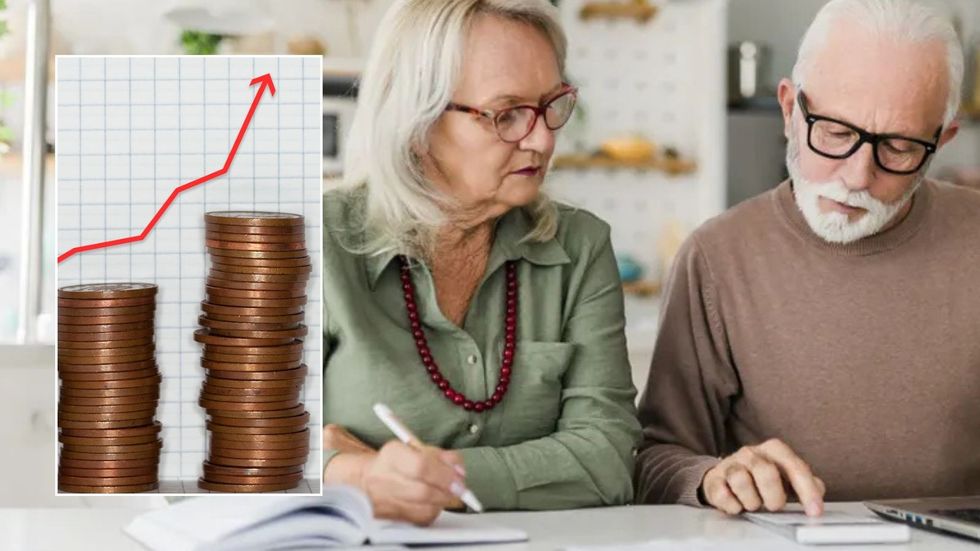Older couple and payment rate hike