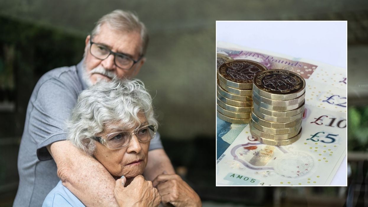 Older couple and pounds