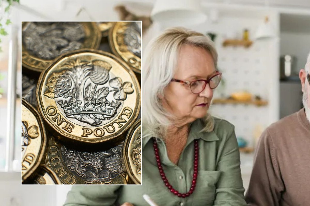 Older couple and pounds