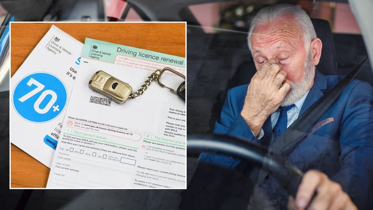 Older driver licence renewal and an elderly driver
