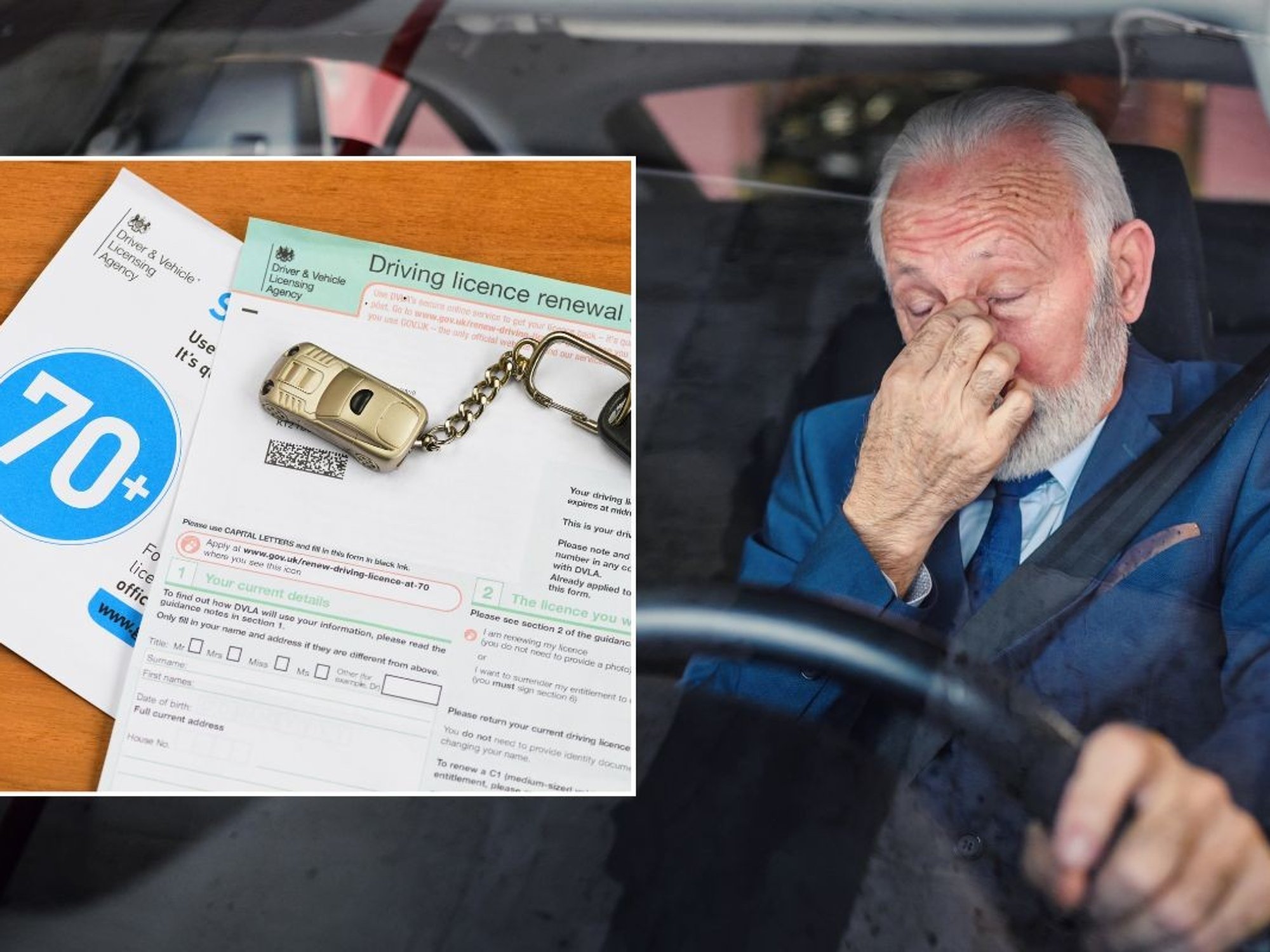 Older driver licence renewal and an elderly driver