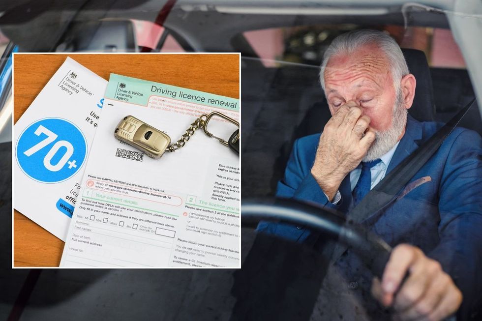 Older driver licence renewal and an elderly driver