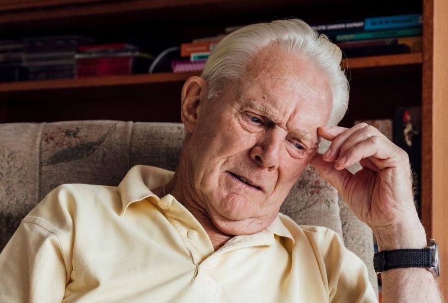 Older man and Winter Fuel payment letter