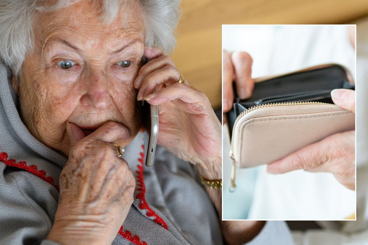 Older woman and empty nurse