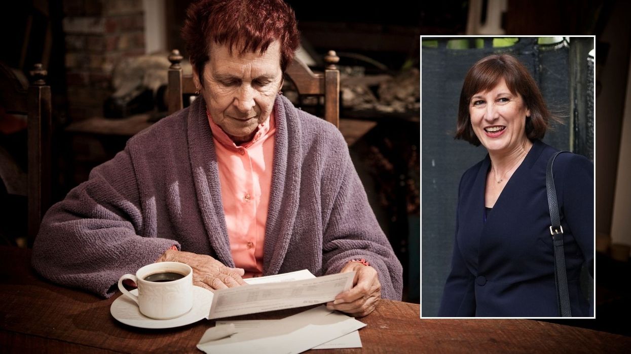 Older woman and Rachel Reeves