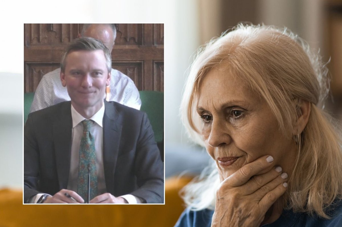 Older woman and Torsten Bell