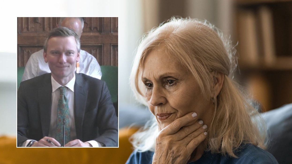 Older woman and Torsten Bell