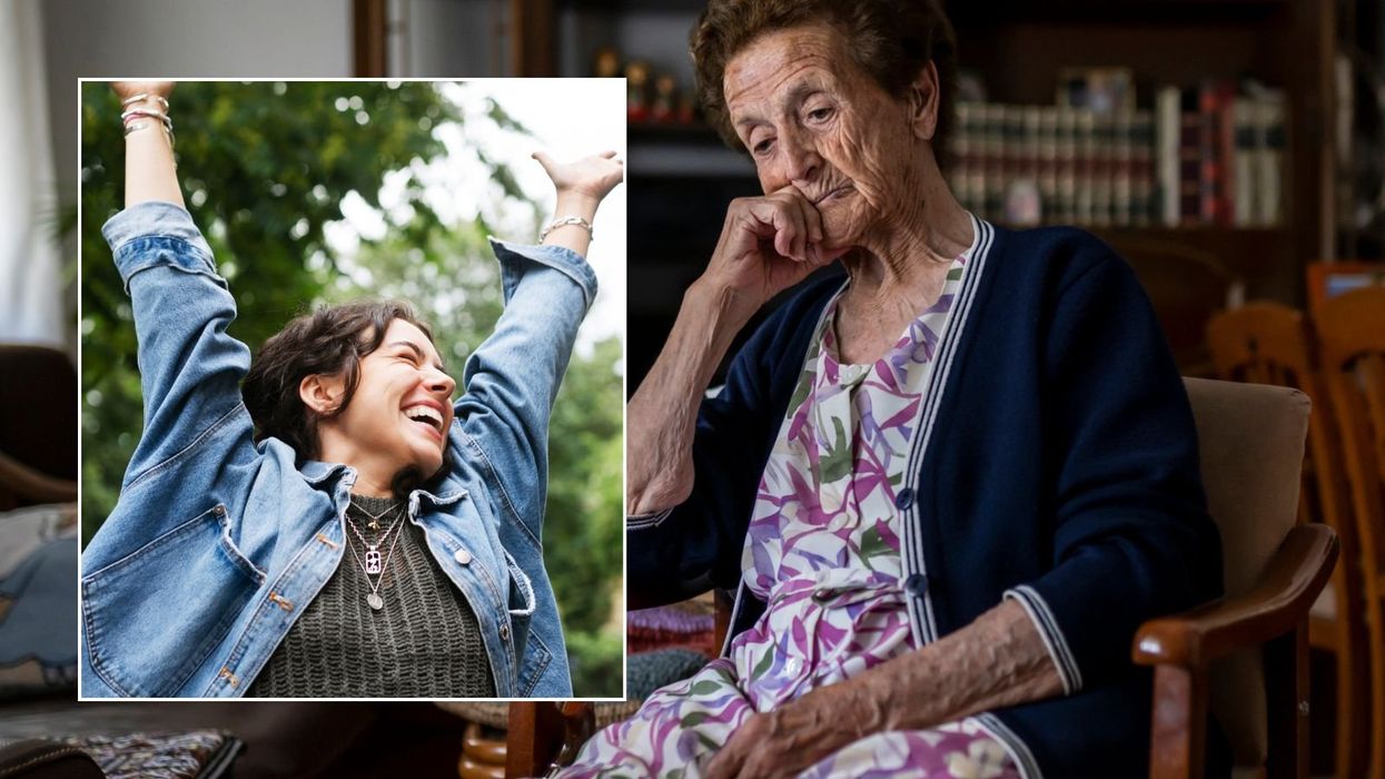 Older woman and younger woman