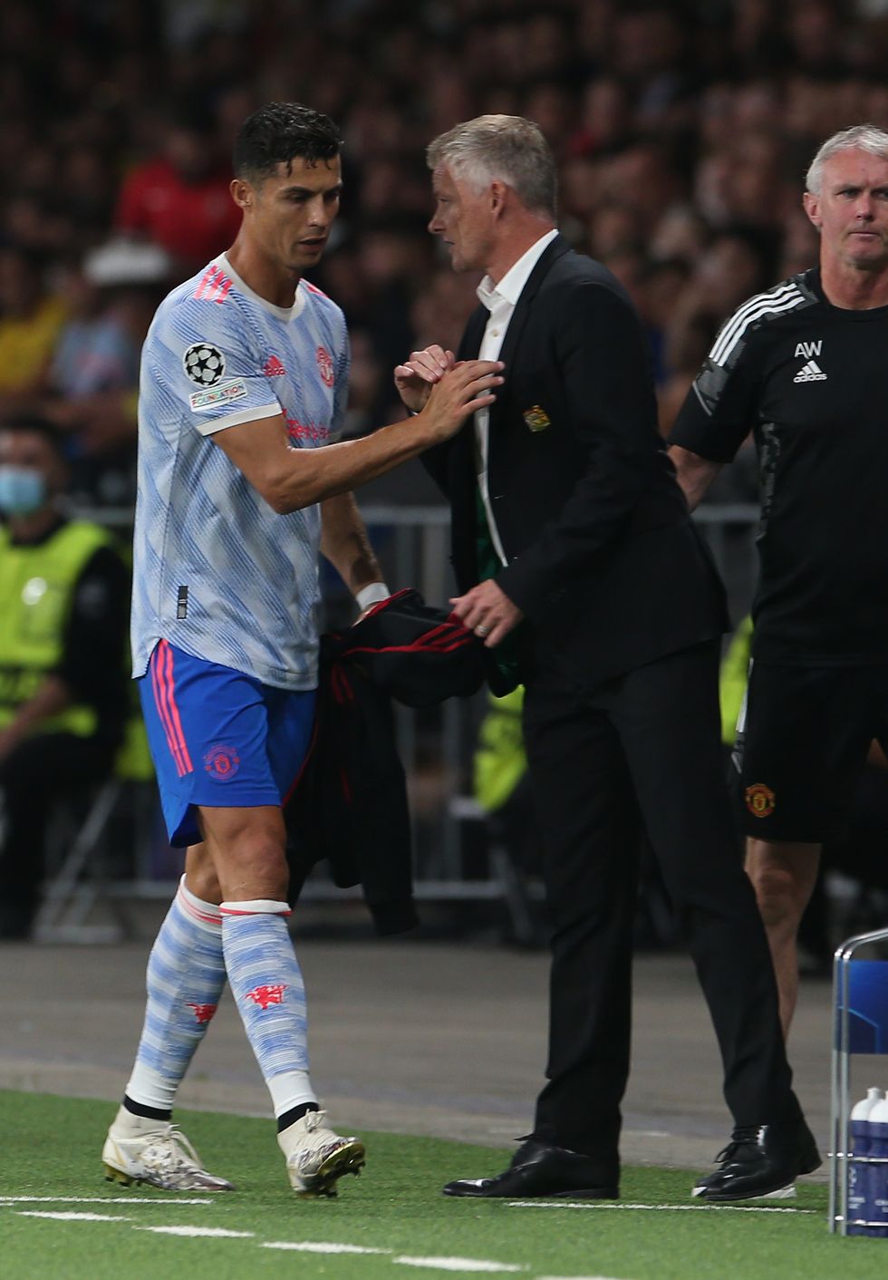 Ole Gunnar Solskjaer Cristiano Ronaldo