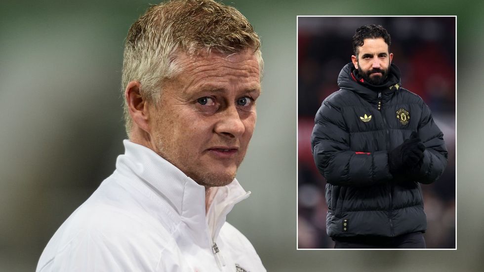 Ole Gunnar Solskjaer Ruben Amorim Man Utd