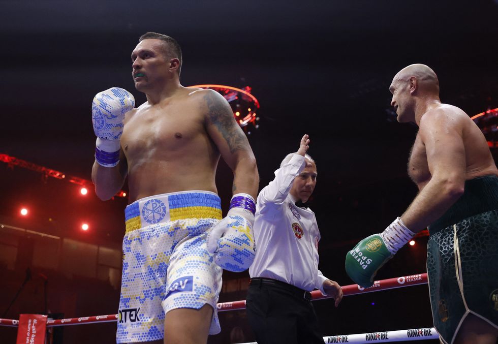 Oleksandr Usyk and Tyson Fury will fight again on December 21
