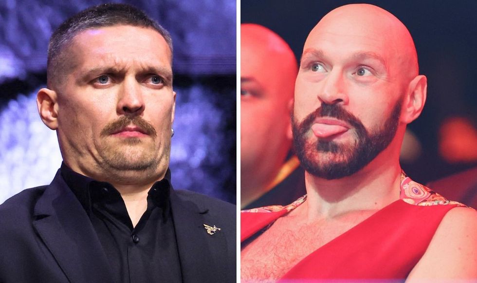 Oleksandr Usyk and Tyson Fury