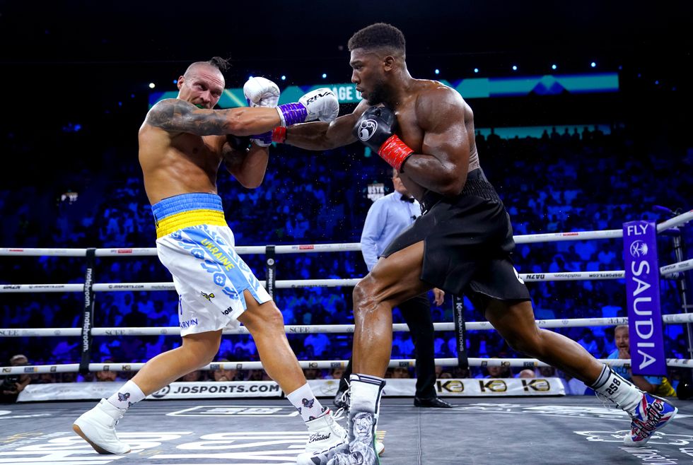 Oleksandr Usyk has beaten Anthony Joshua, Tyson Fury and Daniel Dubois two times each
