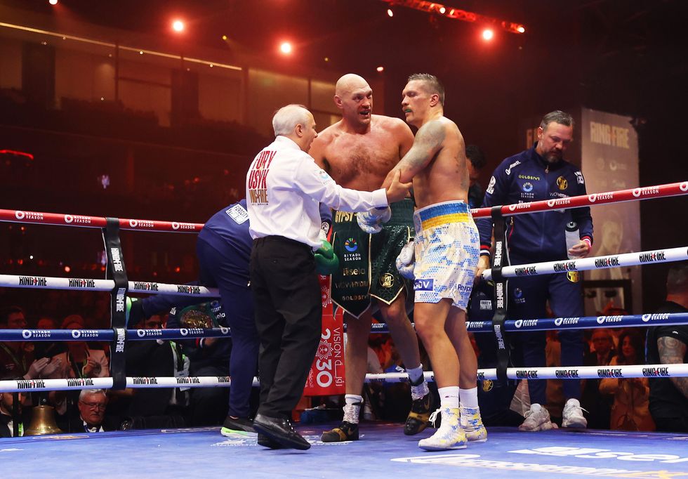Oleksandr Usyk Tyson Fury