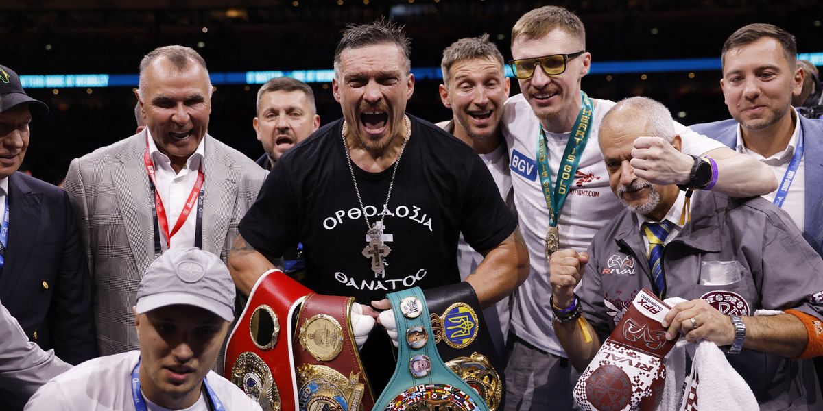 Oleksandr Usyk confirms heavyweight clash with surprise fighter from another sport in Egypt Oleksandr Usyk confirms heavyweight clash with surprise fighter from another sport in Egypt