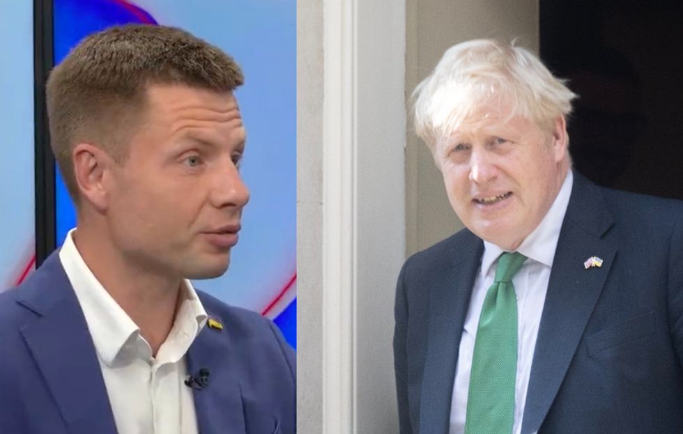 Oleksiy Goncharenko discussed Boris Johnson on GB News