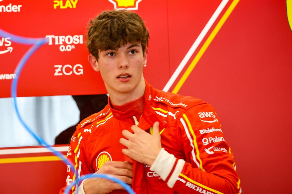 Oliver Bearman will be the third youngest driver in F1 history