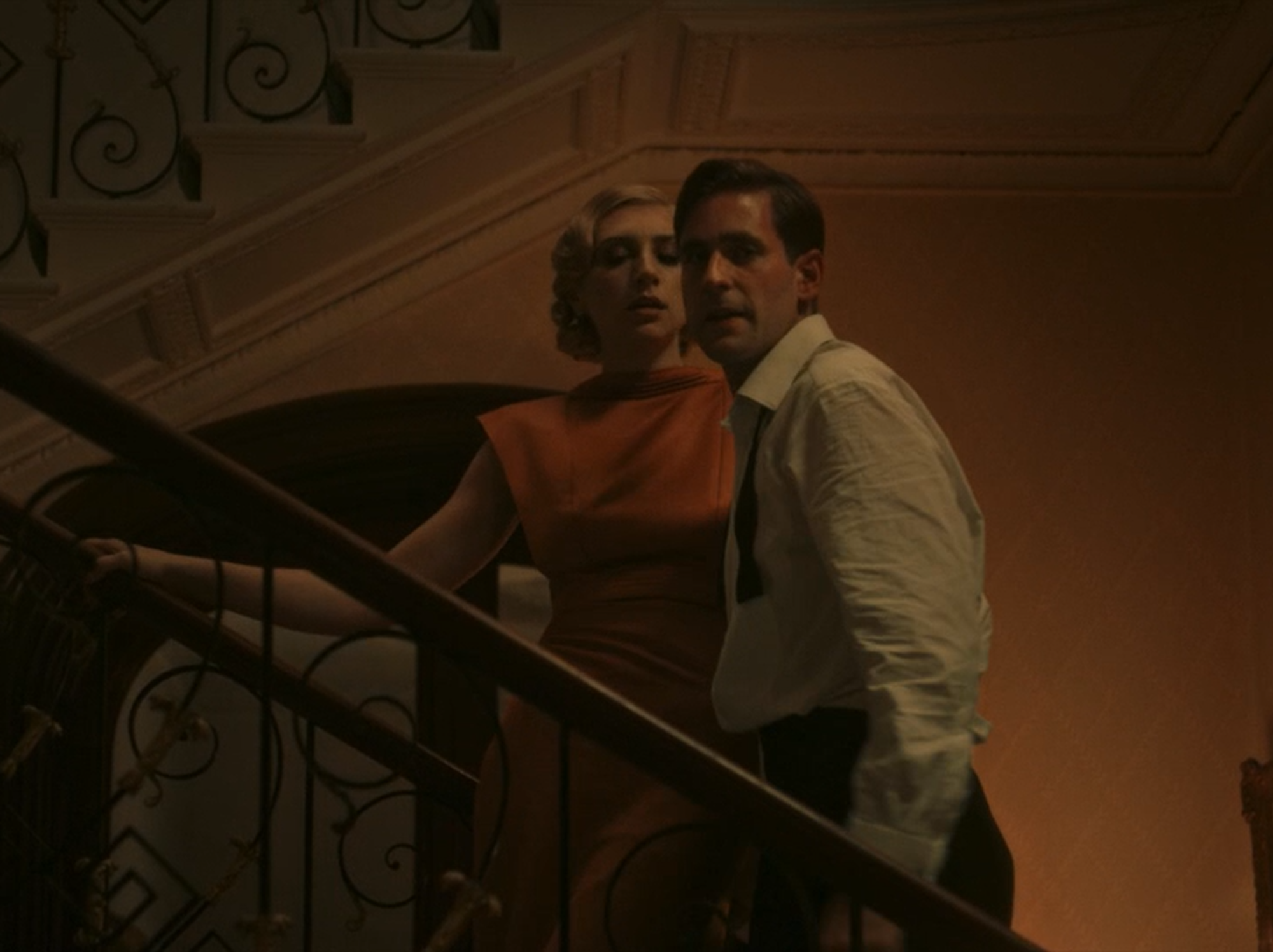 Oliver Jackson-Cohen and Ella Lily Hyland