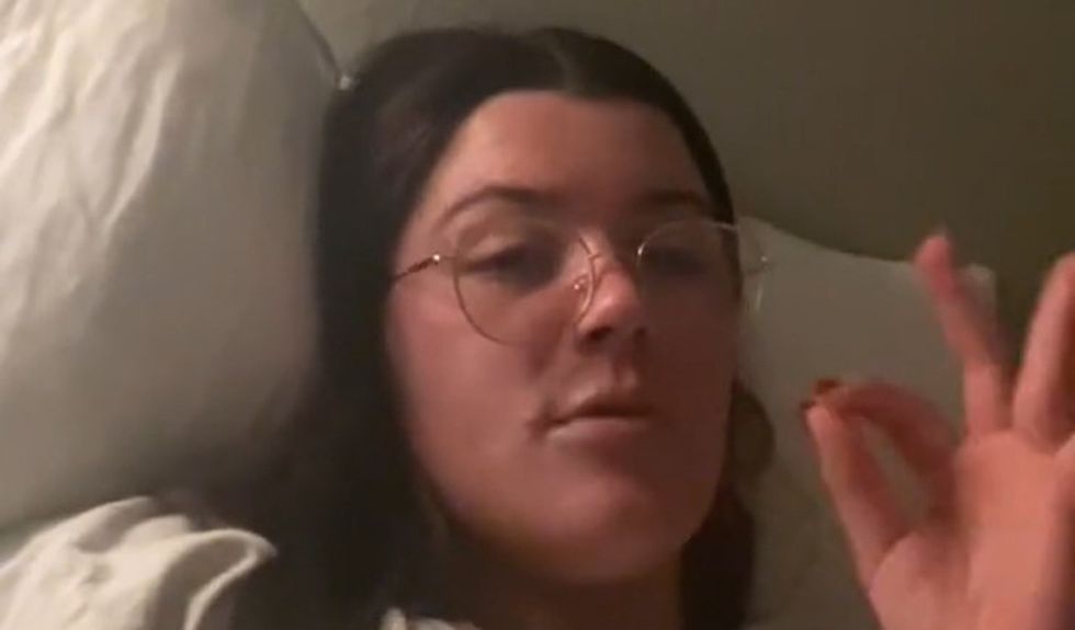 oLIVIA DESCRIBING THE SLEEP TECHNIQUE