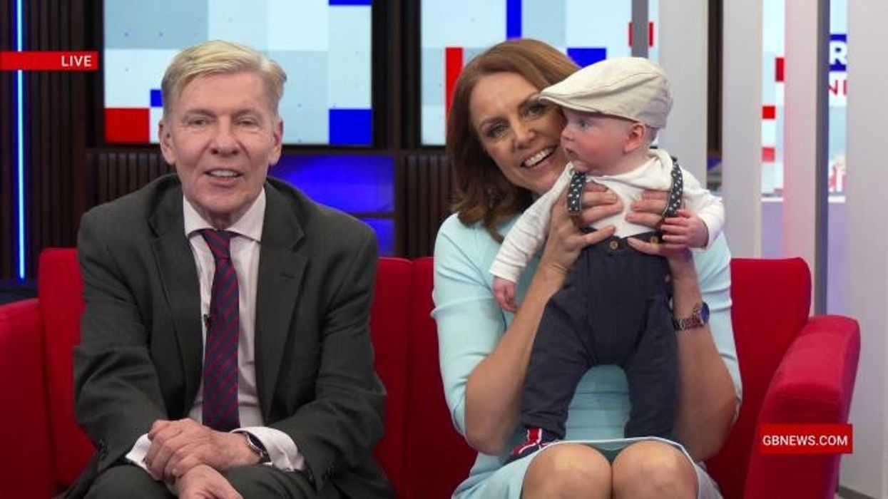 Olivia Utley introduces baby Wilfred to GB News in adorable moment as she sends message to viewers