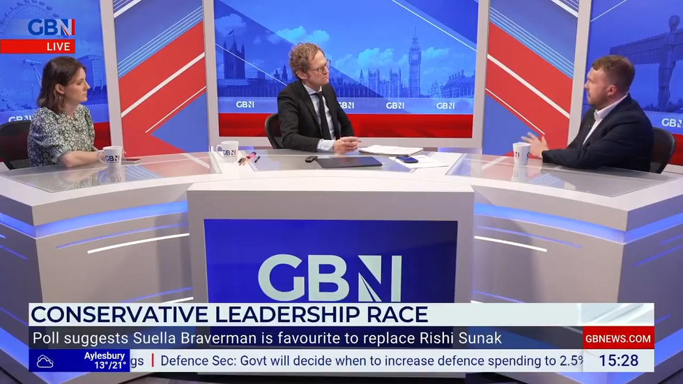 Olivia Utley, Mark Dolan and Jonathan Gullis