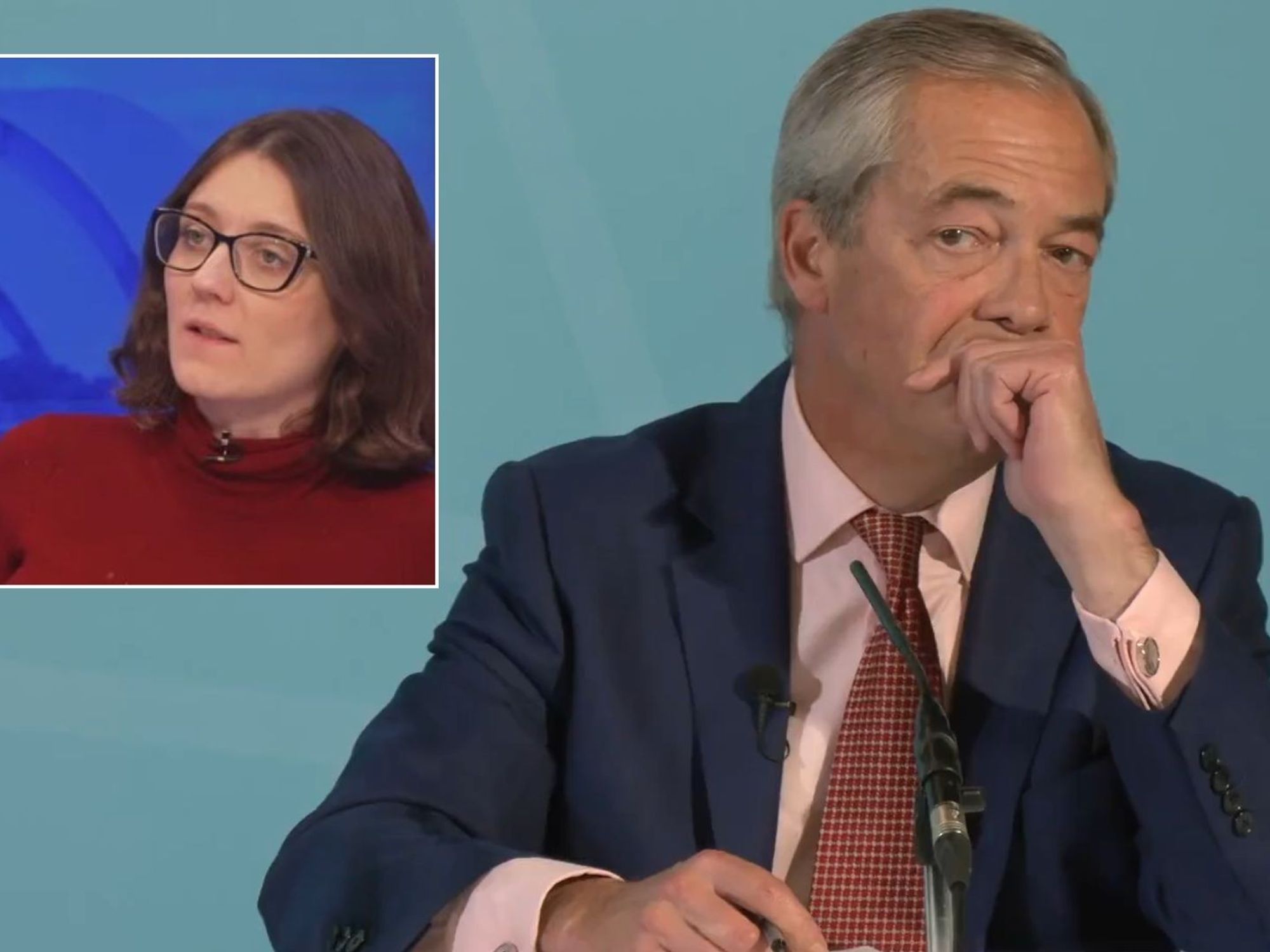 Olivia Utley, Nigel Farage