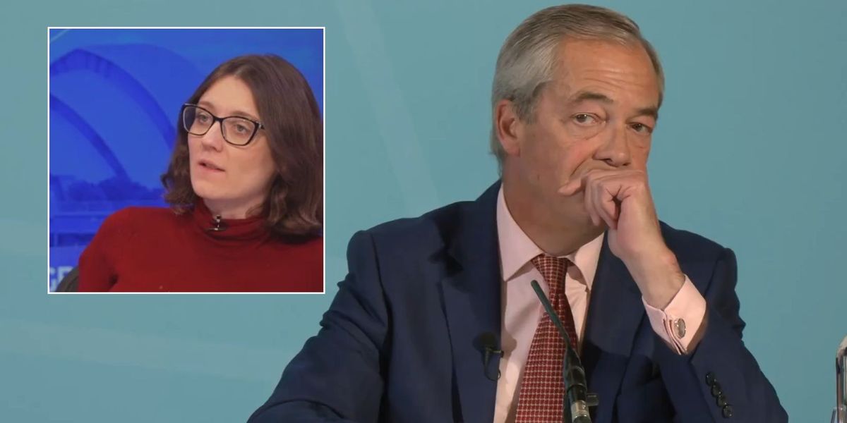 NextImg:GB News’ Olivia Utley grills Nigel Farage as Reform UK vow to block ‘Boriswave’ of 3.8 million migrants