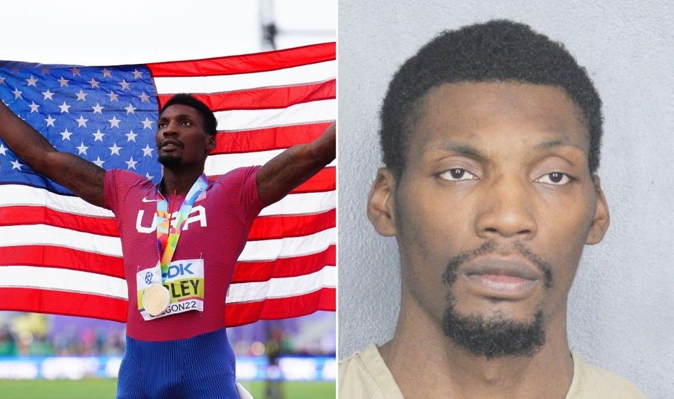 Olympic 100m medallist Fred Kerley has been arrested in Miami