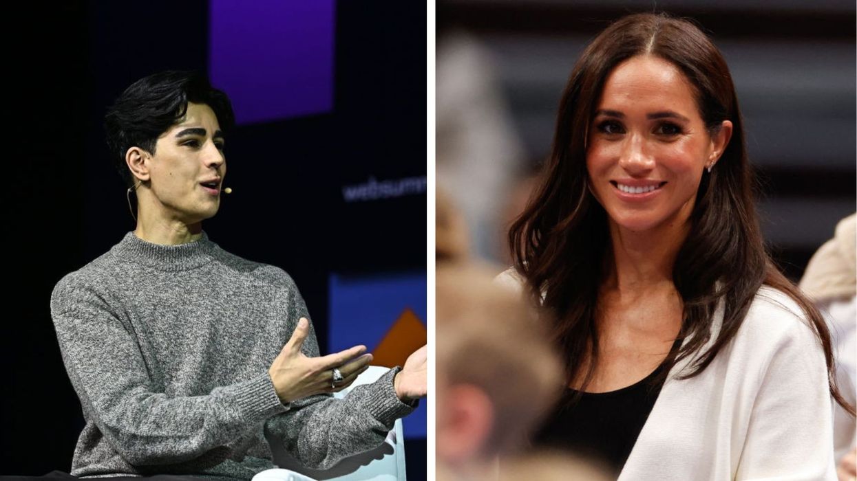 Omid Scobie and Meghan Markle