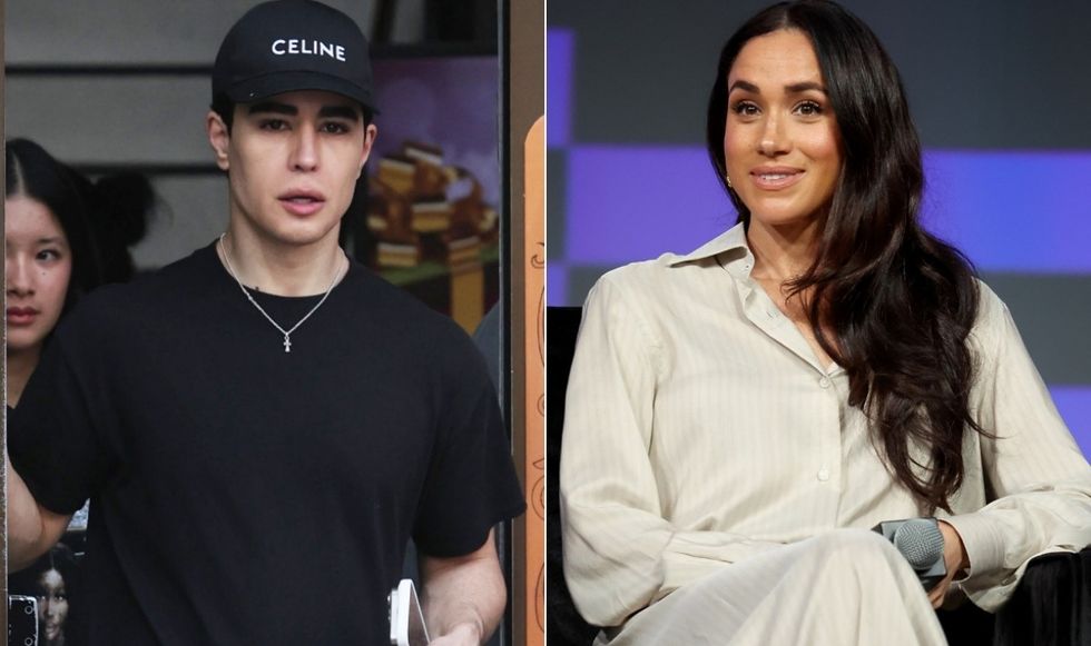 Omid Scobie and Meghan Markle