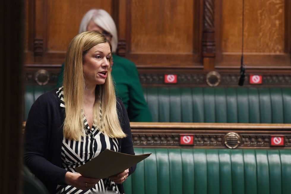 ONE EDITORIAL USE ONLY. NO SALES. NO ARCHIVING. NO ALTERING OR MANIPULATING. NO USE ON SOCIAL MEDIA UNLESS AGREED BY HOC PHOTOGRAPHY SERVICE. MANDATORY CREDIT: UK Parliament/Jessica Taylor Handout photo issued by UK Parliament of Ellie Reeves during Prime Minister's Questions in the House of Commons in London.