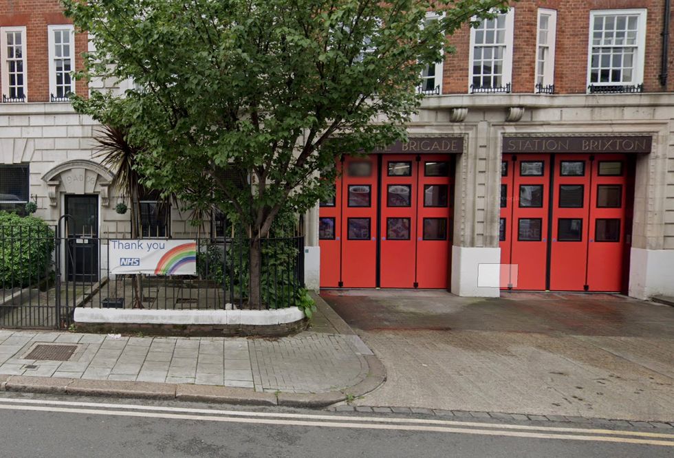 One fire engine from Brixton Fire Station is at the scene, the London Fire Brigade say