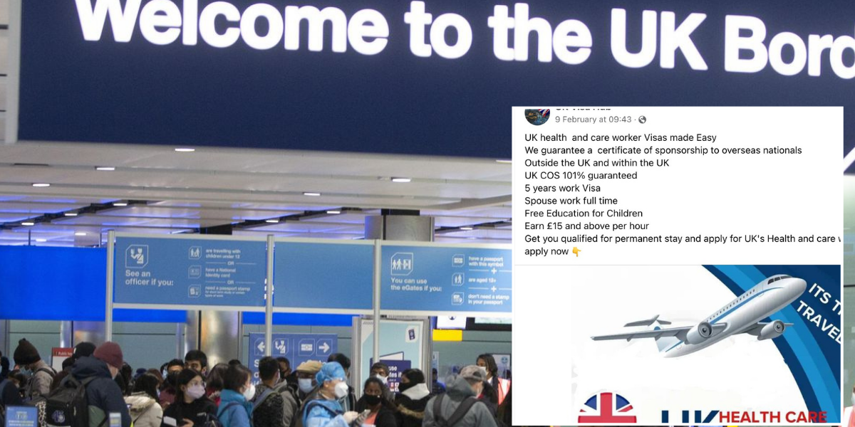 NextImg:Social care work visa adverts going viral on social media promising 'easy' process for 'all family members'