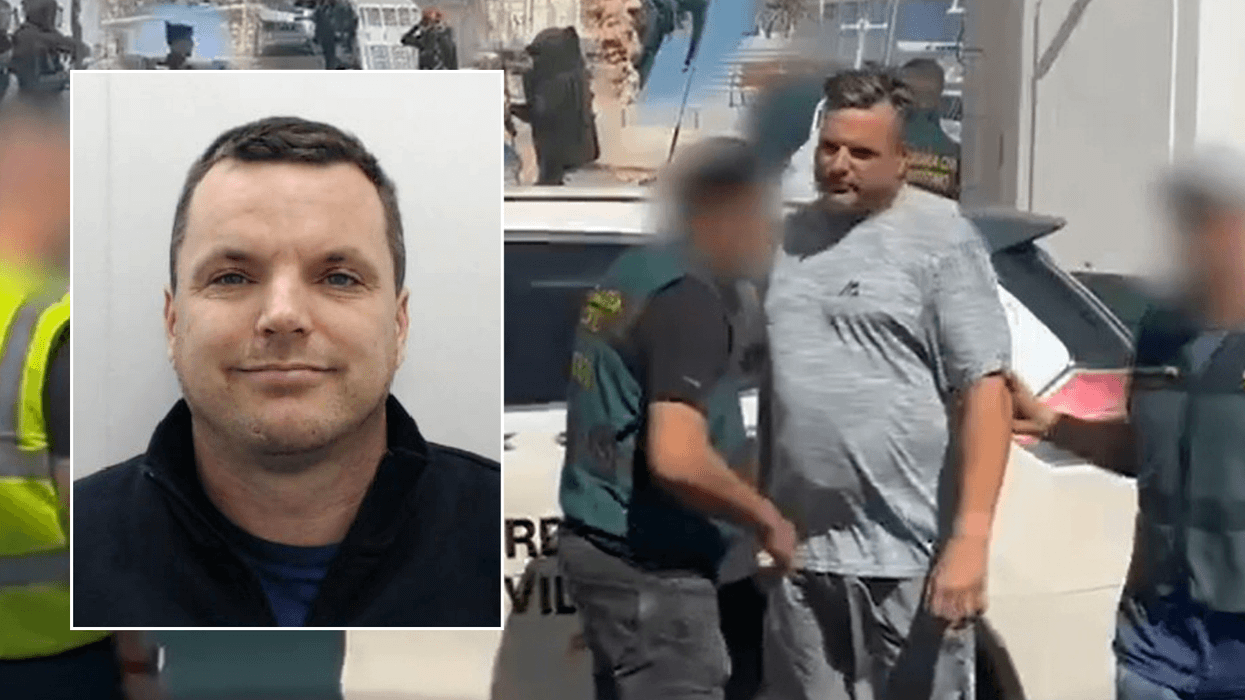 One of Britain's most wanted criminals was arrested in Spain