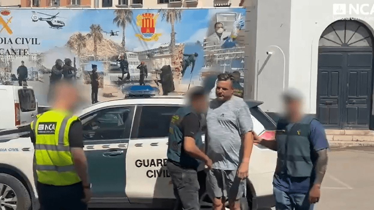 One of Britain's most wanted criminals was arrested in Spain