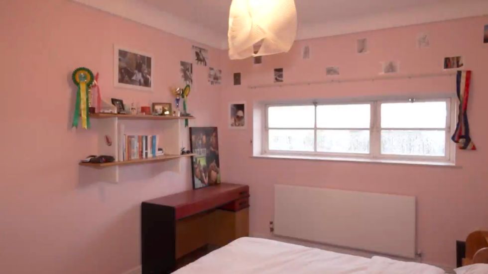 One of the bedrooms in Mike Rundell's London Home