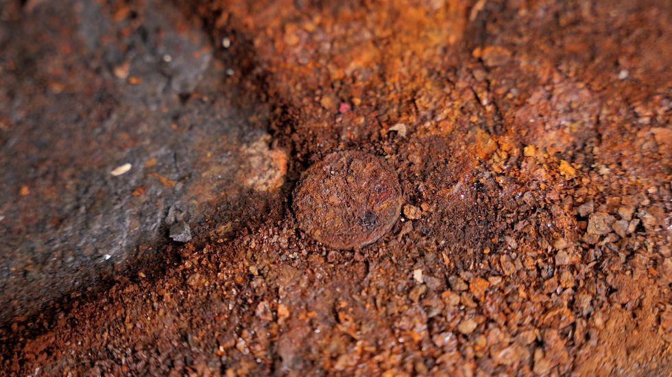 One of the coins dating from the nineteenth century