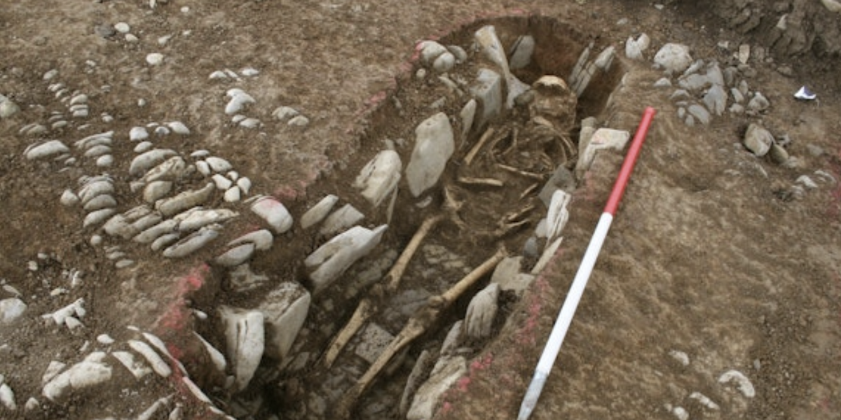 NextImg:Archaeologists left baffled over mysterious Egyptian artefact found buried in 7th-century cemetery just 2 miles from UK airport