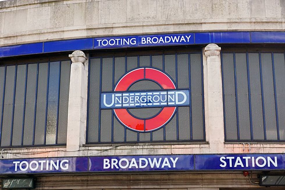 One of the incidents took place outisde Tooting Broadway Station