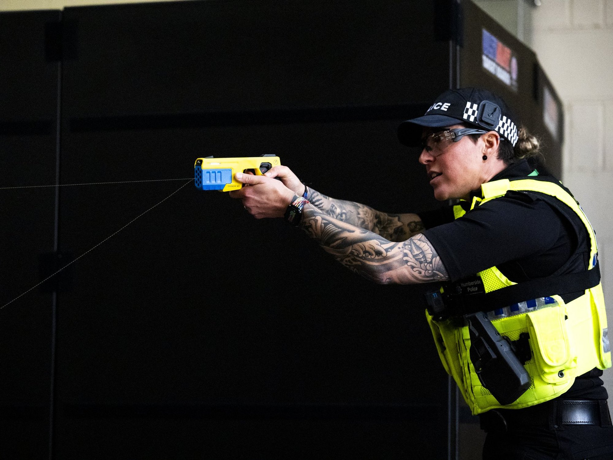 One of the tasers has gone missing