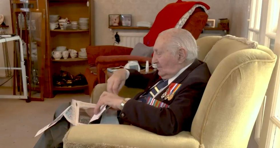 One of the veterans attending was Mervyn Kersh who was in the Royal Ordnance Corp, aged 19