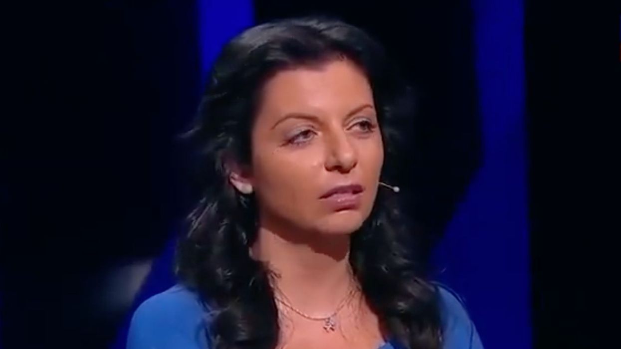 Putin told to 'freeze war' by top propagandist live on Russian TV as she warns Ukraine 'too strong'