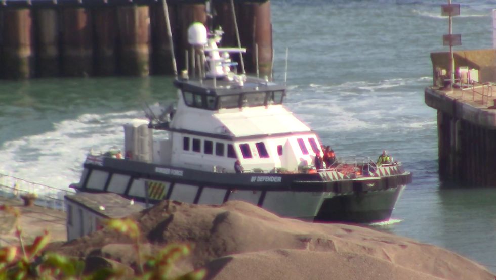 One source on the French side of the Channel told GB News that thousands of migrants are currently gathered in multiple makeshift camps between Calais and Dunkirk