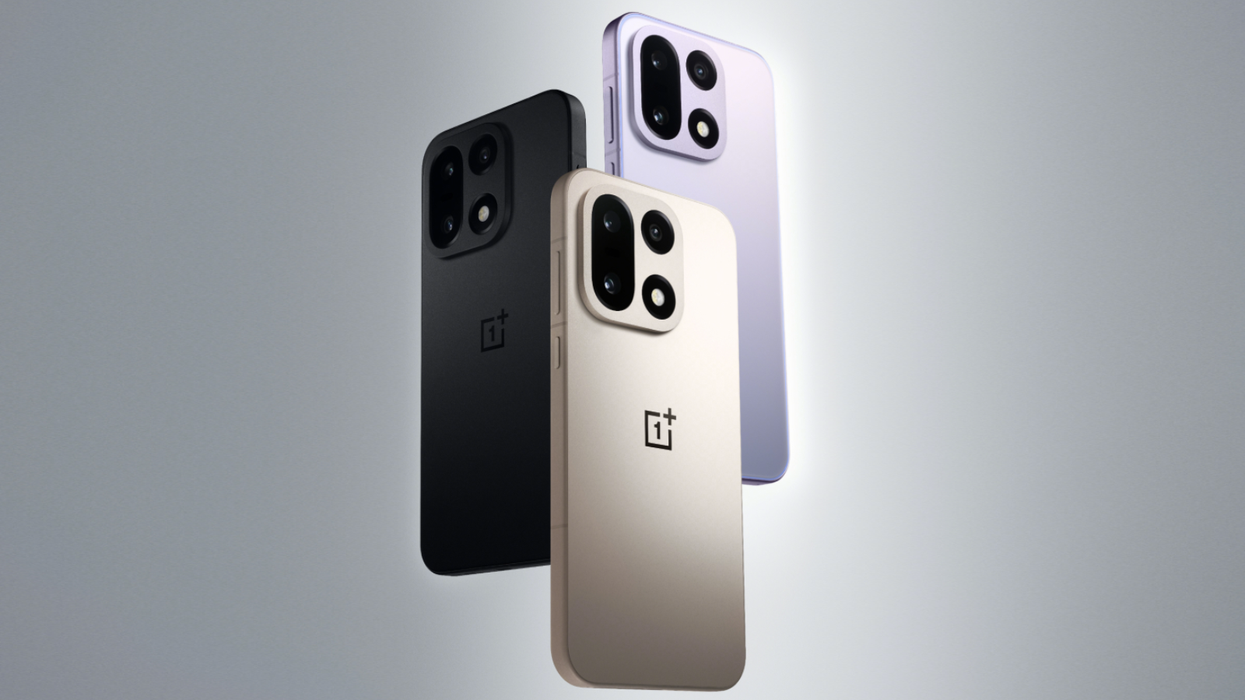 OnePlus 15 in three shades