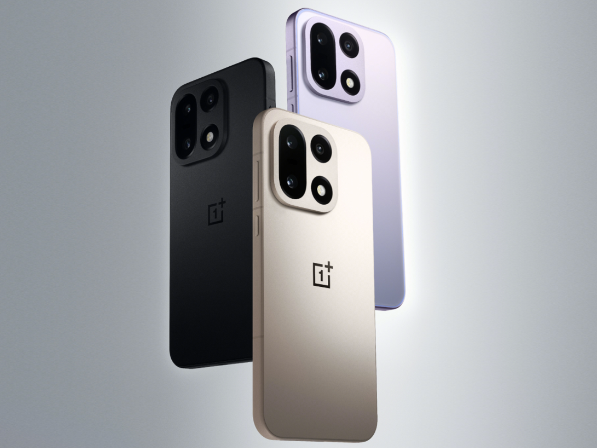 OnePlus 15 in three shades