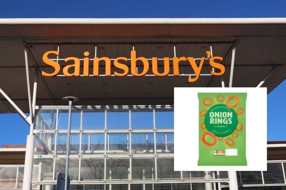 ONION RING AND SAINSBURY'S