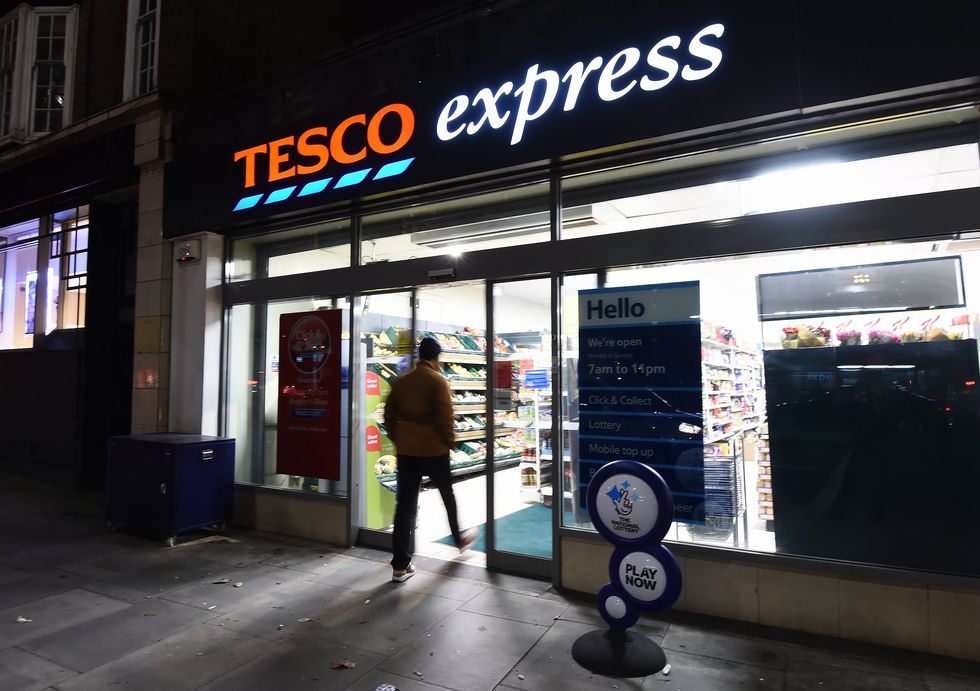Online Tesco shoppers also fumed at an allergy warning attached to prawns